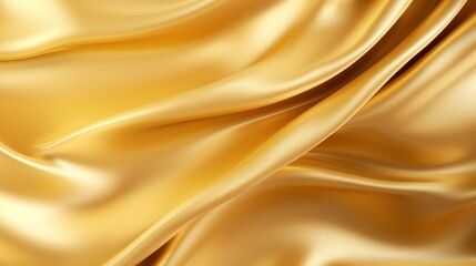 golden silk background Abstract background of elegant gold satin.