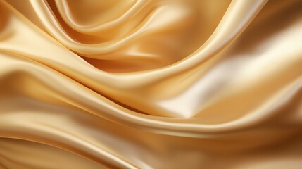 Fototapeta premium golden silk background Abstract background of elegant gold satin.