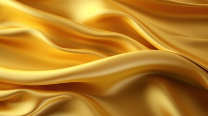 Fototapeta premium golden silk background Abstract background of elegant gold satin.