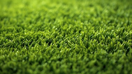 Artificial grass provides a lush and maintenance-free alternative, Ai Generated.