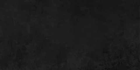 Foto op Aluminium Black wall cracks grunge surface.concrete texture chalkboard background surface of,fabric fiber decorative plaster.blank concrete metal surface.brushed plaster slate texture.  © mr Vector
