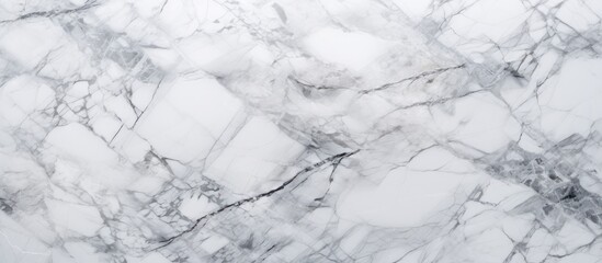High-resolution white and grey marble texture background featuring a top-down perspective of luxurious natural stone tiles with a seamless glitter pattern. - obrazy, fototapety, plakaty