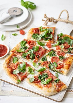 Fresh homemade pizza