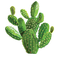 Cactus Clipart Clipart isolated on white background