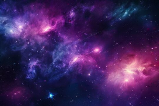 a beautiful concept of nebula with galaxies in deep space cosmos discovery outer space stars univ