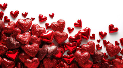 background with red heart 