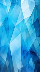 Blue abstract crystal background