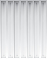 Obraz premium 3D rectangle shape pattern paper cut style on metal background vector illustration.