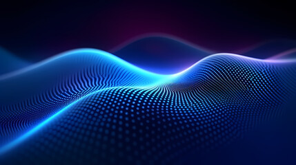 Bright bright curves, abstract curves background