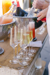 Elegant Brunch Champagne Toast Bar