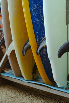 Surfboard at the beach, Bali