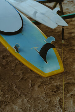 Surfboard at the beach, Bali