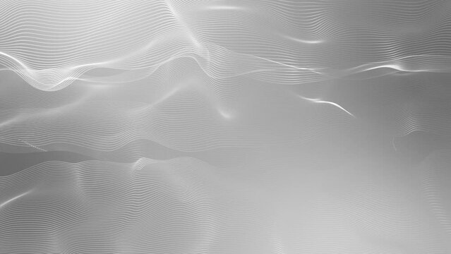 3D modern wave curve abstract professional white color background, wavy pattern design business background