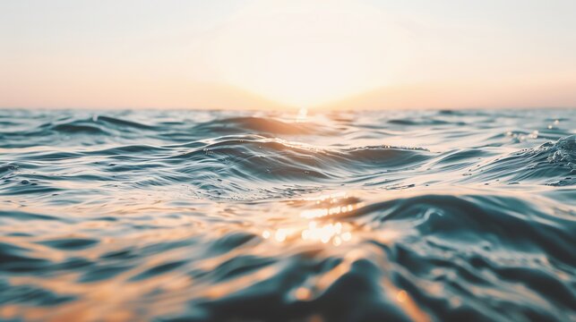 Generative AI Soothing Ocean Ambiance and Calm Sea Vibes