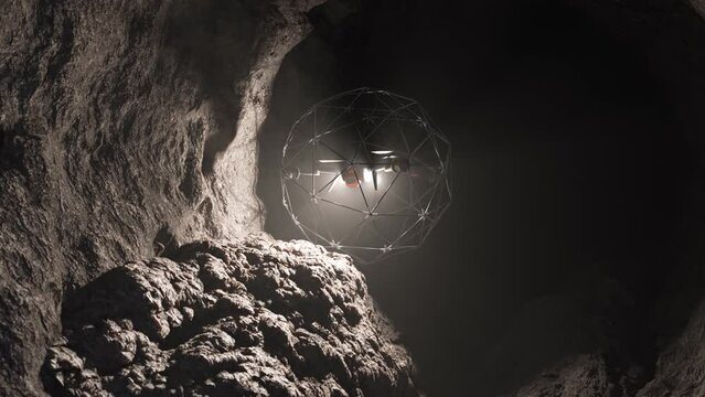 Spherical Armor Drone: Cutting-Edge Technology for Indoor Exploration and Safety