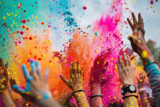 Holi festival, Generative AI