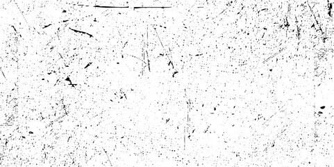 Abstract vector noise. Small particles of debris and dust. Distressed uneven grunge texture overlay.