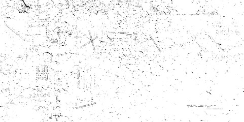 Abstract vector noise. Small particles of debris and dust. Distressed uneven background. Grunge texture overlay with fine grains isolated on white background. Vector illustration.