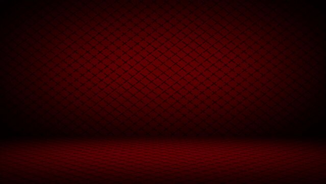 red empty room studio gradient used for background, background for business and professional purpose