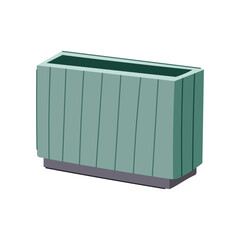 pen pencil holder cartoon vector illustration