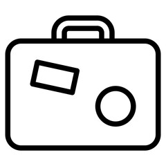 travel bag icon