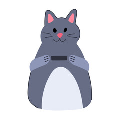 earn piggy bank cartoon vector illustration