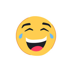 psychedelic smiley cartoon. doodle outline, emoji positive, sad psychedelic smiley sign. isolated symbol vector illustration