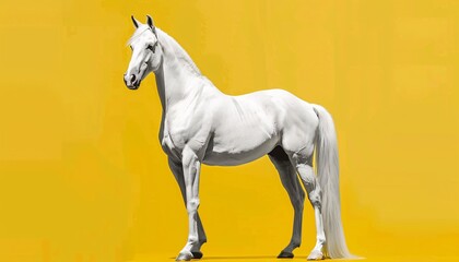 The White Horse A Symbol of Purity and Power Generative AI