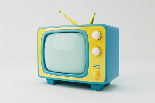 Retro-Futuristic TV A Blast from the Past with a Modern Twist Generative AI
