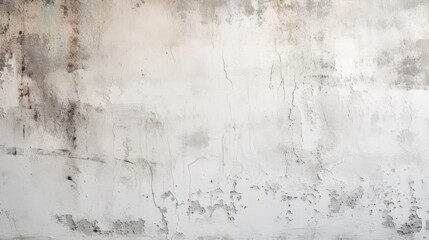 Soft white painted concrete wall. Generative AI