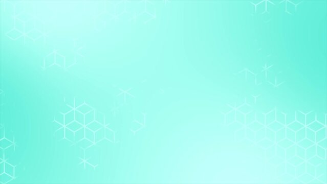 cyan color hexagonal design abstract pattern geometrical background