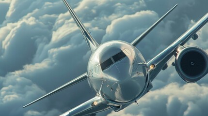 Soaring Skies with the Latest Jet Technology Generative AI - obrazy, fototapety, plakaty