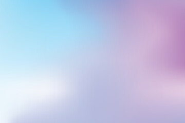 Colorful Mesh Blur Vector Background. Soft Blue and Purple Color Theme for Webdesign, Poster, Banner. Abtract Gradient Wallpaper Vector.