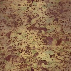 Earthy-toned leopard spots overlaid with a grunge texture create a vintage seamless pattern for rustic designs.