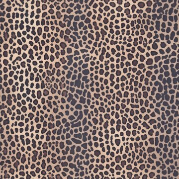 A classic seamless leopard print with natural brown tones for timeless fabric and wallpaper designs.