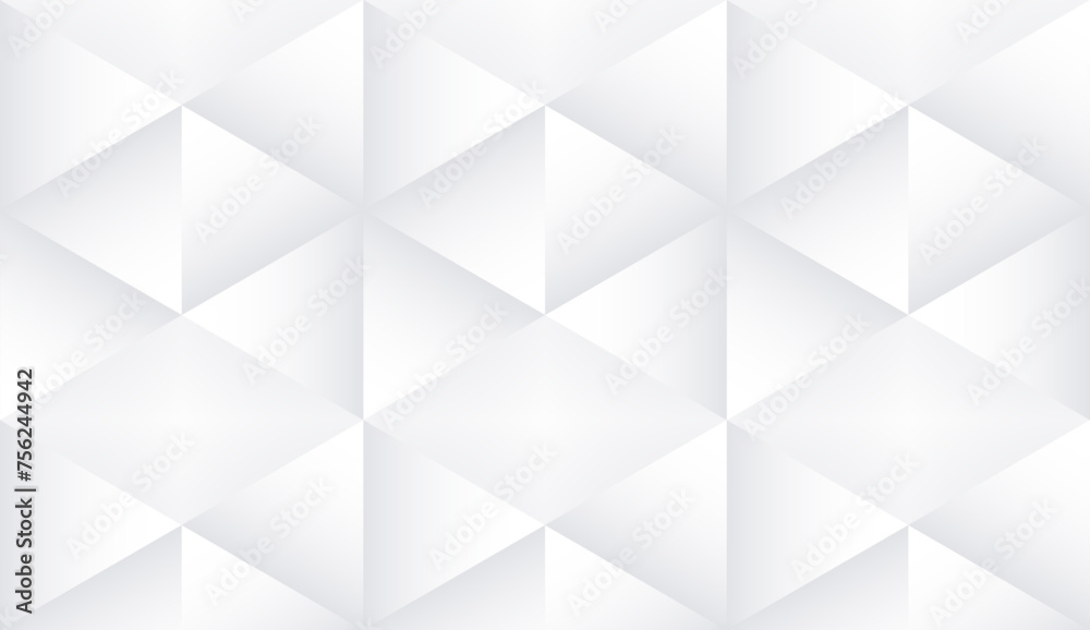 Poster abstract geometric background. luxury silver low poly seamless pattern for modern creative design po