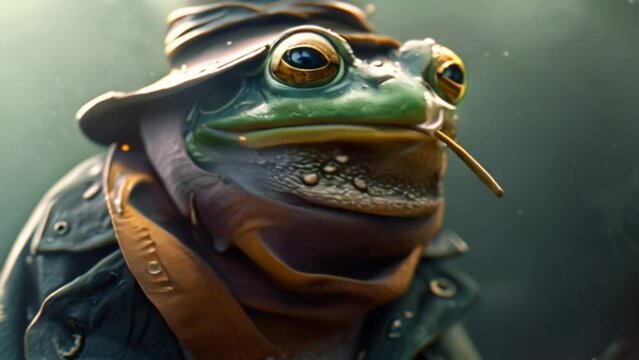 cool frog Video 4K