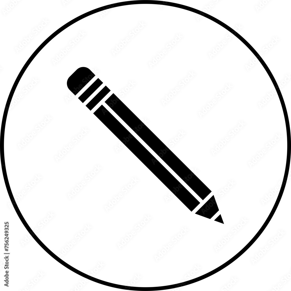 Sticker Pencil Icon