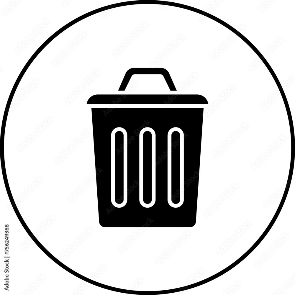 Sticker Trash Icon