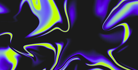 yellow blue black liquid gradient background.