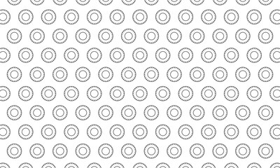 Car tire icon pattern on white background. Vector Illustration