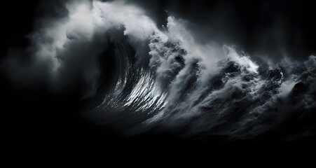 an ocean wave is almost as big as it looks