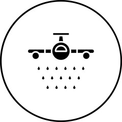 Firefighter Plane Icon