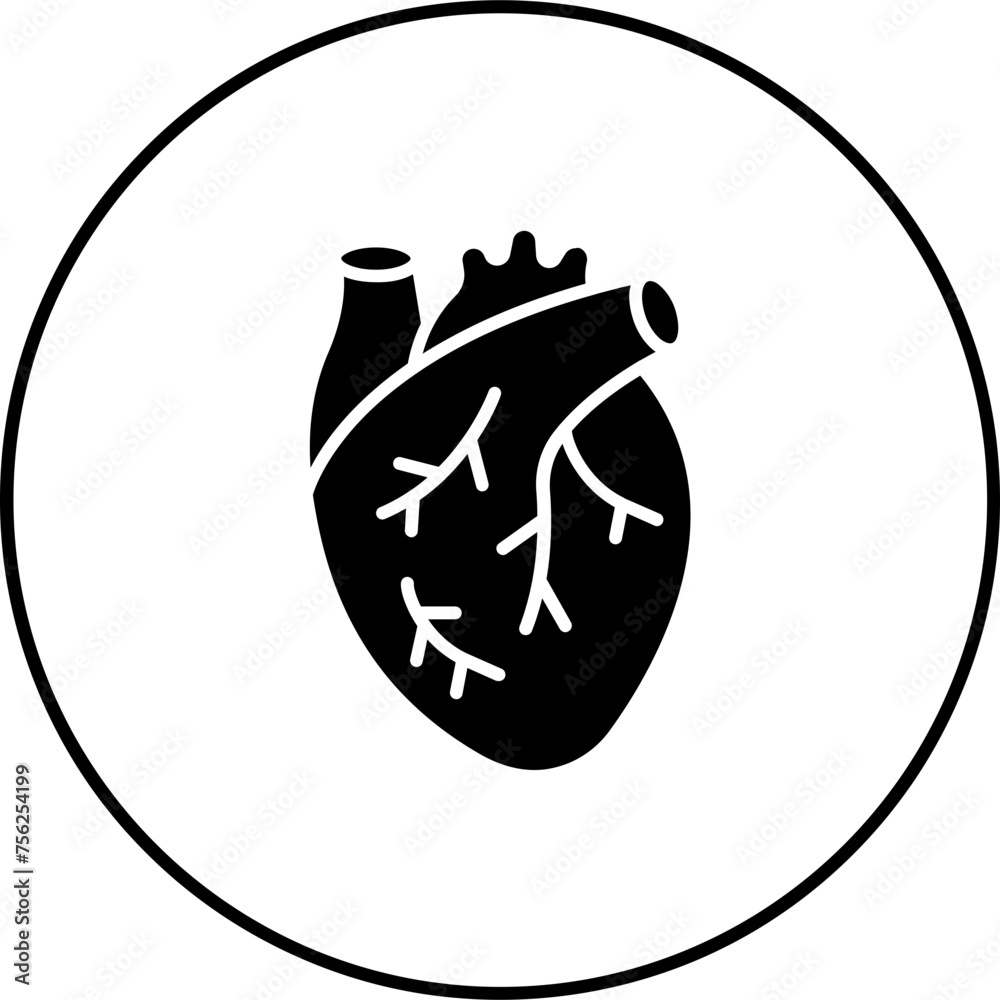 Sticker Heart Icon