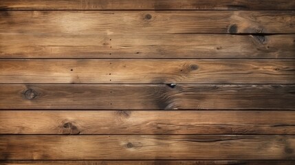 Naklejka premium Wooden floor background. Generative AI