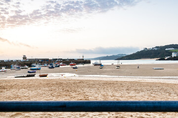 Strand von St. Ives bei Ebbe