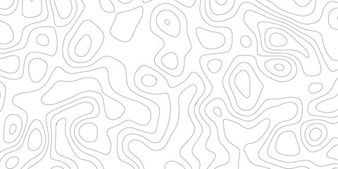 White vector design.round strokes abstract background curved lines topography curved reliefs terrain texture,earth map high quality.desktop wallpaper map background.
 - obrazy, fototapety, plakaty
