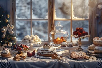 Winter Wonderland A Monthly Celebration of Seasonal Delights Generative AI