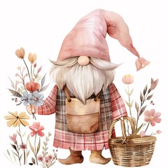 Flower-Fairy Fusion A Gnomish Gardening Adventure Generative AI