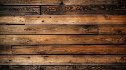 Wooden floor background. Generative AI